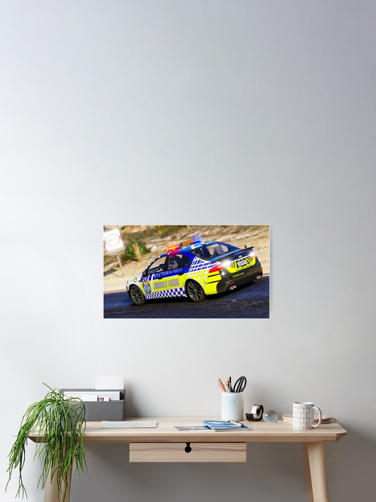 Thumbnail 2 of 3, Poster, VICPOL State Highway Patrol designed and sold by darkmyre.