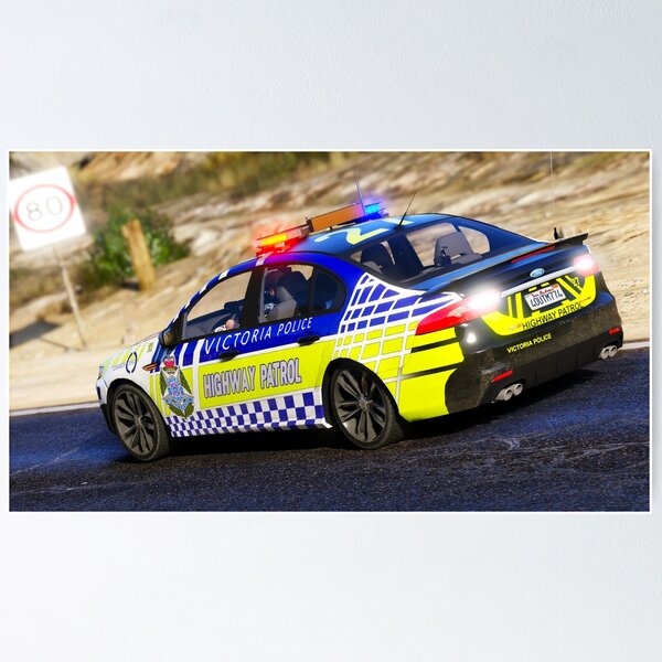 VICPOL State Highway Patrol Poster