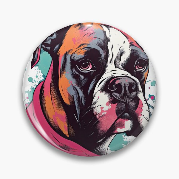 Item preview, Pop-Art Boxer: Fun and Stylish Closure Designs designed and sold by DooodleGod.