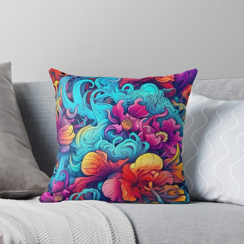 Item preview, Throw Pillow designed and sold by Desfix.