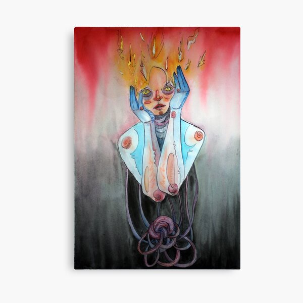 Fire Mind Canvas Print