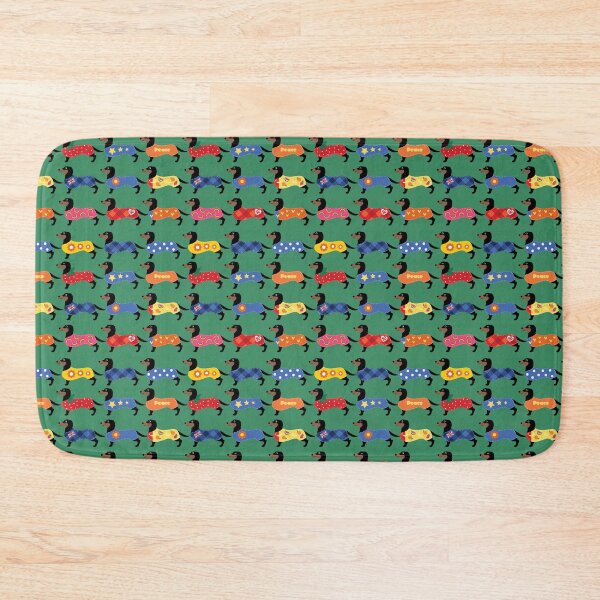 Item preview, Green Sausage Dogs  designed and sold by HelenaRoberts1.