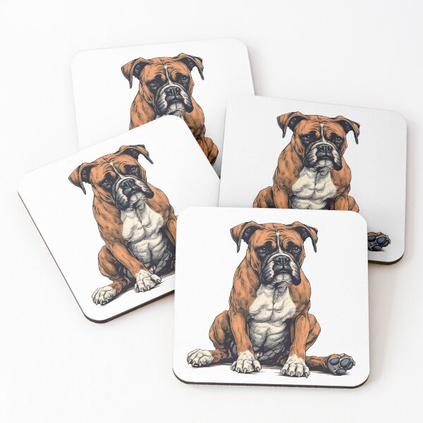 Item preview, Vintage Boxer design - Playful Pet Apparel designed and sold by DooodleGod.