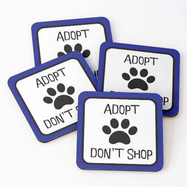 Item preview, Adopt. Don't Shop. designed and sold by jdbruegger.