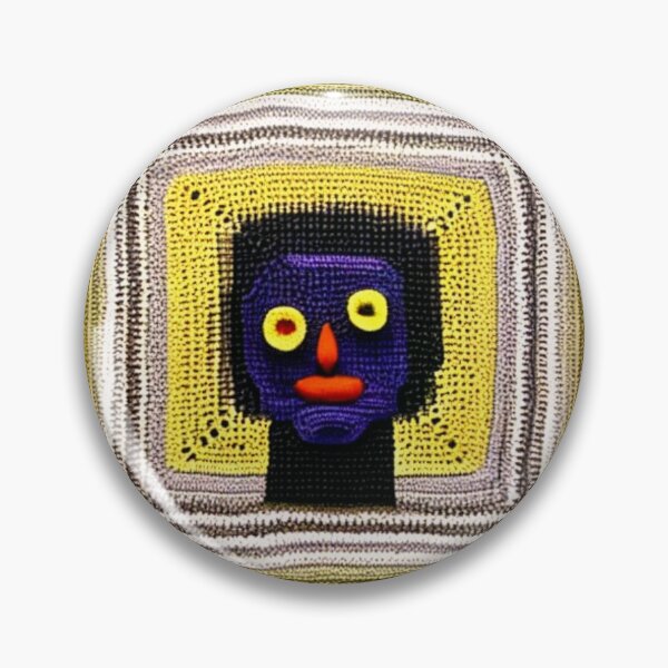 Item preview, Crocheted grandmother's squares. Abstraction. designed and sold by Natalia-Vlad.
