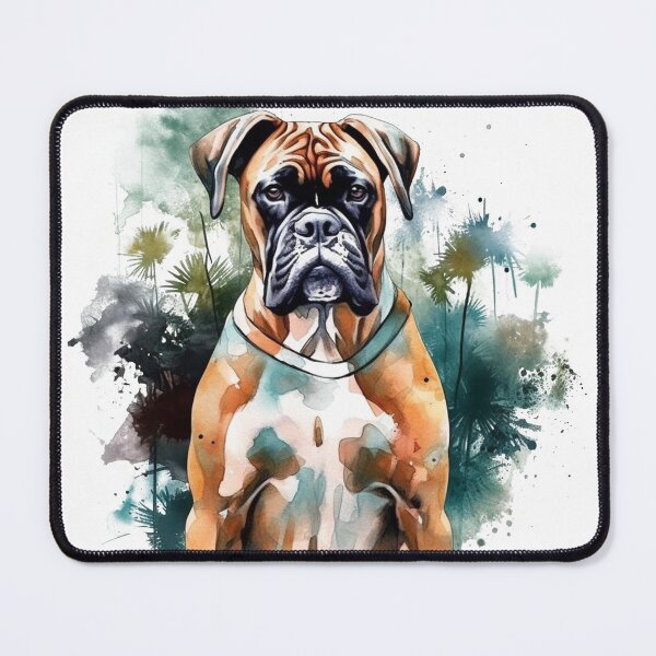 Item preview, Watercolor Boxer Dog Art - Canine Apparel designed and sold by DooodleGod.