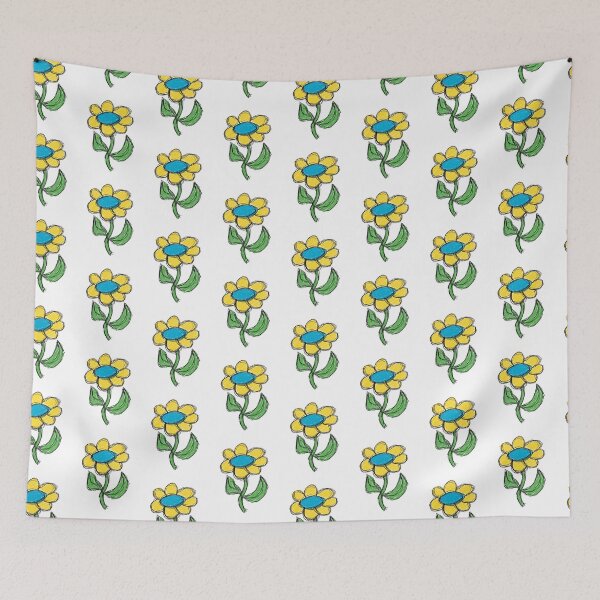 Item preview, Hand Drawn Flower Yellow Sketch designed and sold by Patryk Lopatko.