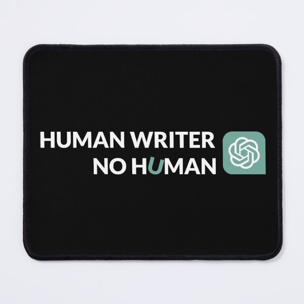 Item preview, chatgpt human writer no human classic t-shirt designed and sold by Graphichut.