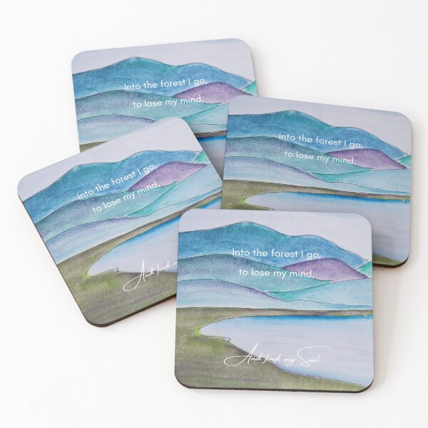 Item preview, Into the forest I go to lose my mind and find my soul- Forests and Mountains- quotes designed and sold by JewelsNova.