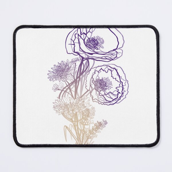 Item preview, minimalism flower with  lines designed and sold by Karolina Kulka.