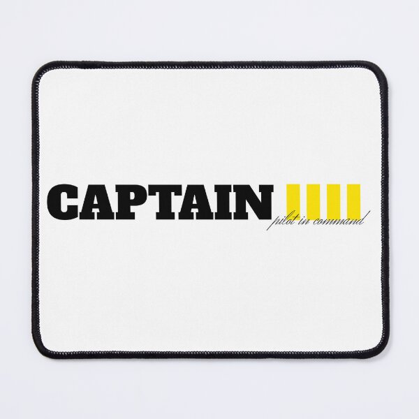 Item preview, Flight Crew Pilot in Command PIC Captain First Officer golden stripes rank designed and sold by AviationArtists.
