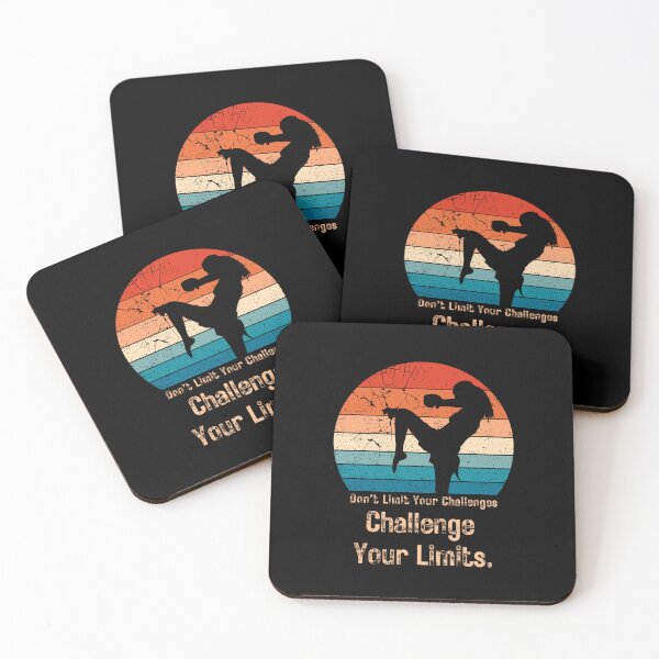 Item preview, Don’t Limit Your Challenges,Challenge  Your Limits.Muay Thai Girl Fighter Gift, gift for girl, gift for girl fighter, gift for athlete     designed and sold by Alan-NY.