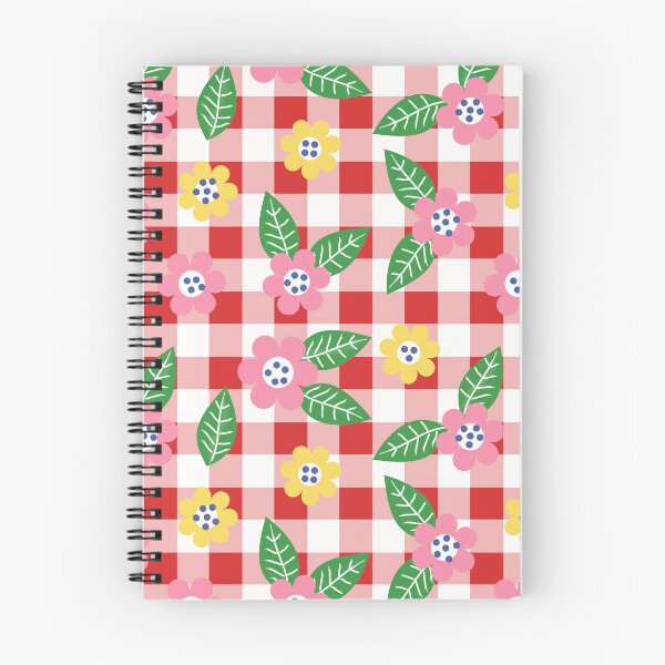 Item preview, Gingham and Flowers  designed and sold by HelenaRoberts1.