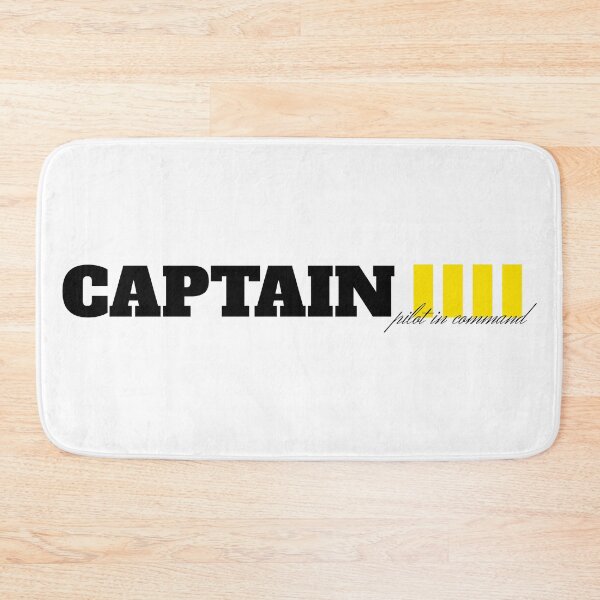 Item preview, Flight Crew Pilot in Command PIC Captain First Officer golden stripes rank designed and sold by AviationArtists.