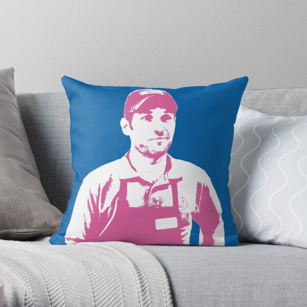 Baskin Robbins Always Finds Out Throw Pillow