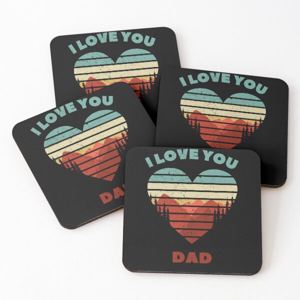 Item preview, I love you dad - vintage designed and sold by Ball-and-Match.