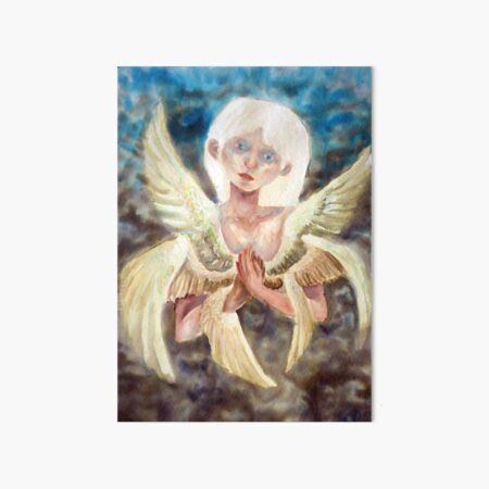 The bird of my heart is trying to get out Art Board Print