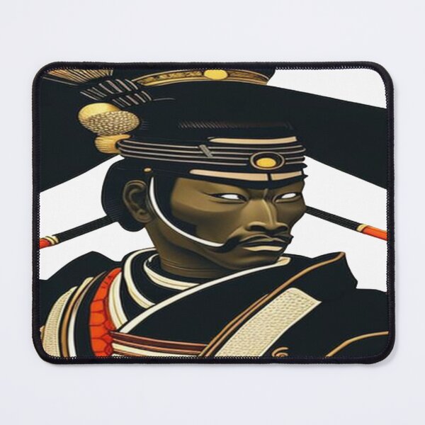 Item preview, Black African Samurai - A Ukiyo e inspired Artwork designed and sold by victorbrunhs.