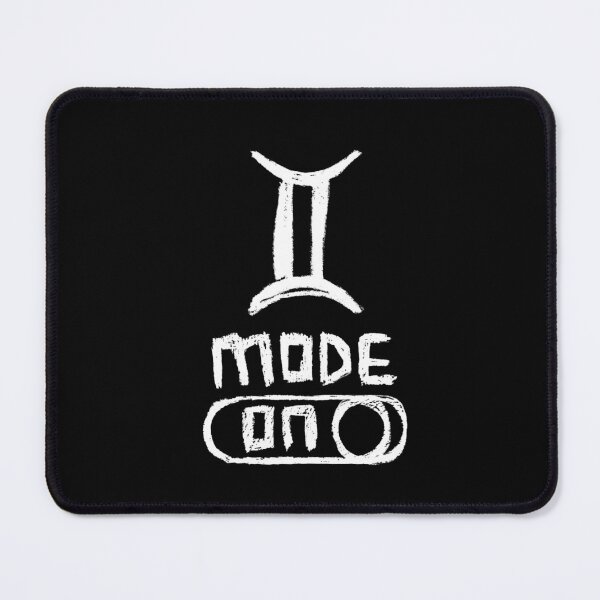 Item preview, Gemini Mode ON, Zodiac Sign for Gemini birthday designed and sold by badlydrawnbabe.