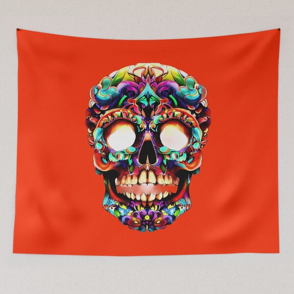 Item preview, Flower Skull designed and sold by VDUBYA.