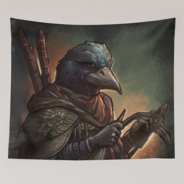 Item preview, Portrait of a Kenku Spy III designed and sold by Charles Michael.