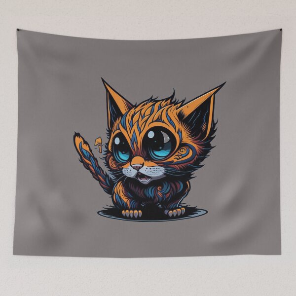 Item preview, Fearfully Adorable: Cute Scared Kitten Design designed and sold by harperjg.