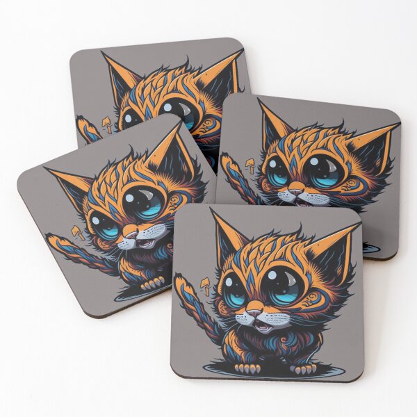Item preview, Fearfully Adorable: Cute Scared Kitten Design designed and sold by harperjg.