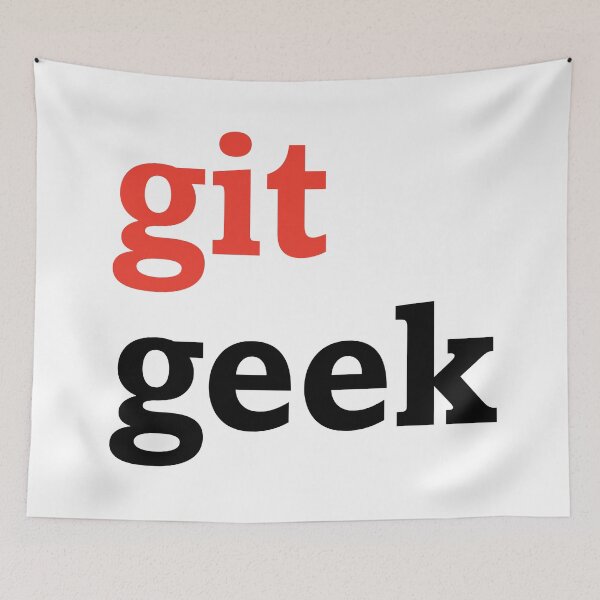 Item preview,  git geek (light background) designed and sold by Jeeb-Arts.