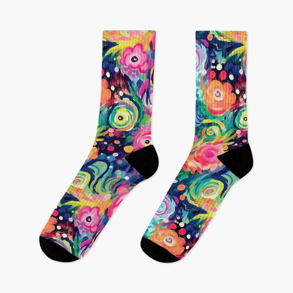 Item preview, Colorful Abstract Floral Garden. Surface Art. designed and sold by LotusBlanc.