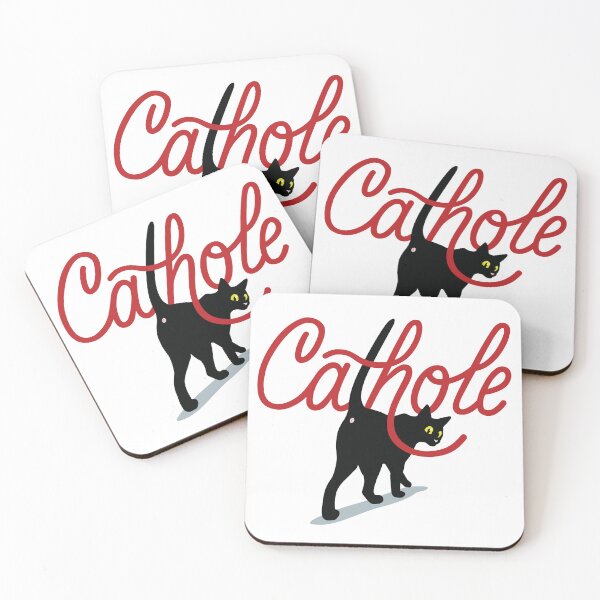 Item preview, cathole designed and sold by trickunicorn.