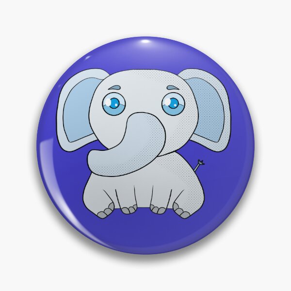 Item preview, Blue elephant designed and sold by shopdiego.