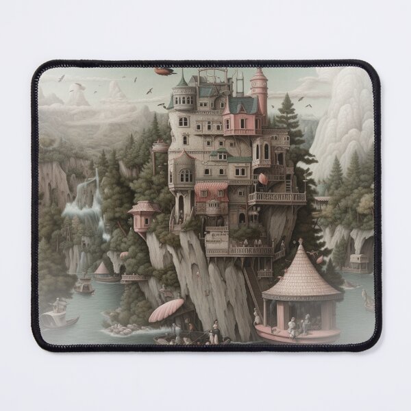 Item preview, "The Suspended Village of the Future: A Technological Haven in the Skies" designed and sold by Anthonny Barlan.