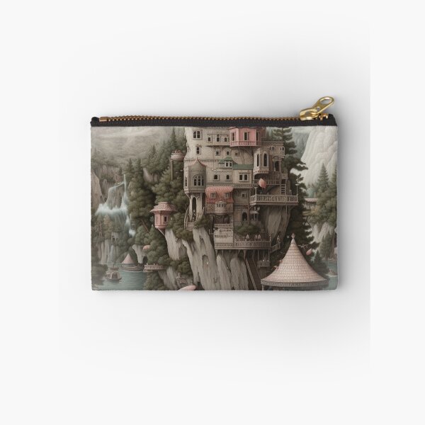 Item preview, "The Suspended Village of the Future: A Technological Haven in the Skies" designed and sold by Anthonny Barlan.