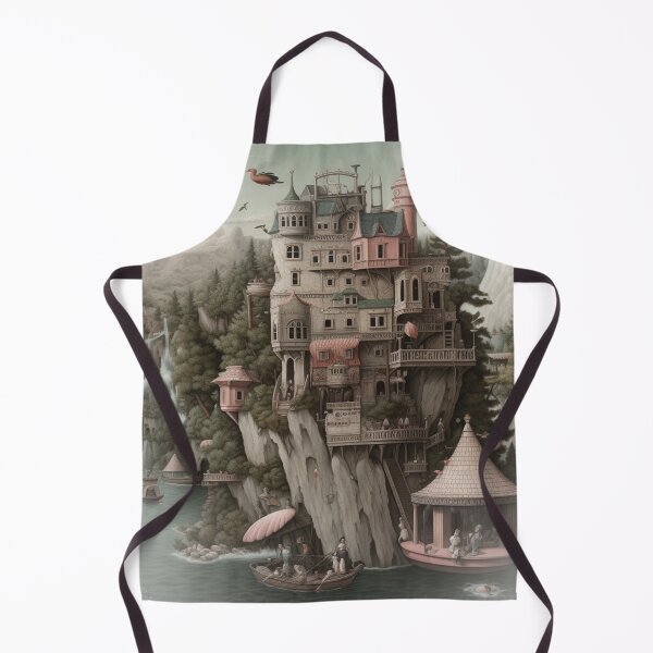 Item preview, "The Suspended Village of the Future: A Technological Haven in the Skies" designed and sold by Anthonny Barlan.
