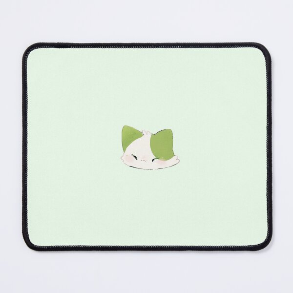 Item preview, cute green kitten drawing RBonville designed and sold by RBonville.