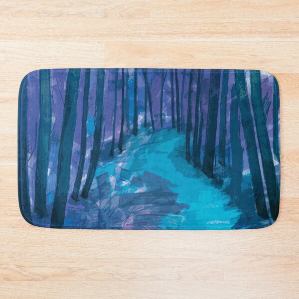 Item preview, Turquoise Path Purple Forest designed and sold by Alexandria Levin.