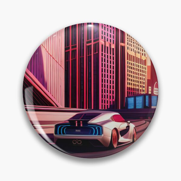 Item preview, Fantasy City with Supercar #1 designed and sold by JIMBOBS WALL ART.