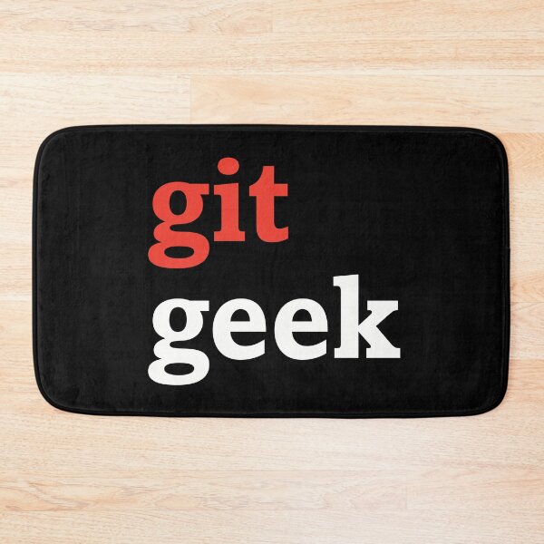 Item preview, git geek (dark background) designed and sold by Jeeb-Arts.