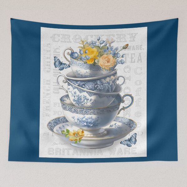 Item preview, Lovely Blue Porcelain A designed and sold by Jean Plout.