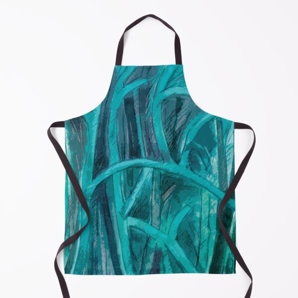 Item preview, Turquoise Tangle Woods designed and sold by Alexandria Levin.