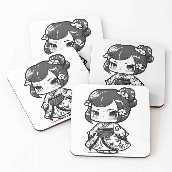 Item preview, chibi geisha designed and sold by obux.