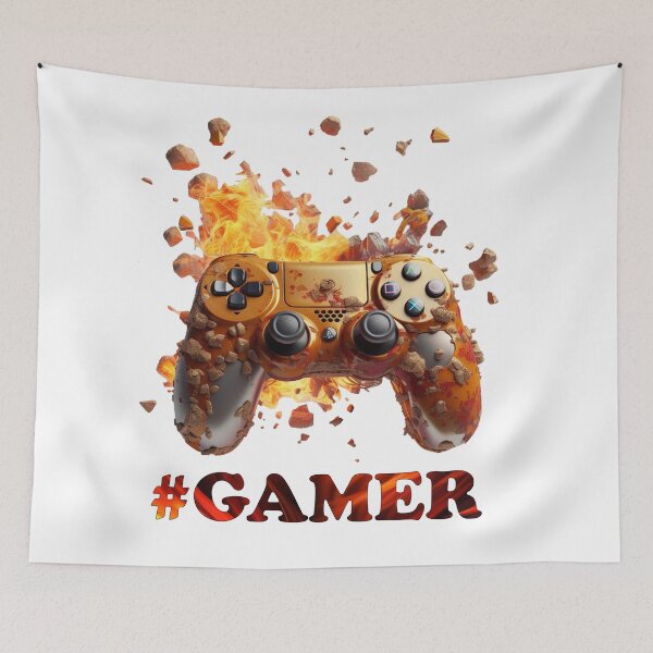 Item preview, #Gamer, Exploding Game Controller designed and sold by Krisekk.