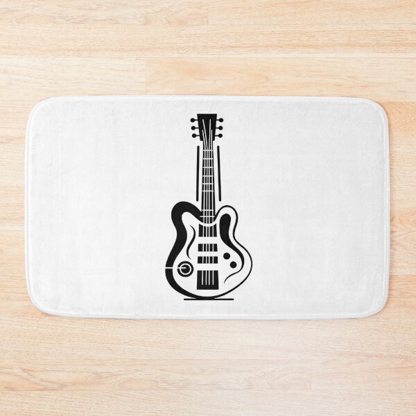 Item preview, Modern Minimalist Guitar Design designed and sold by Artwyz.