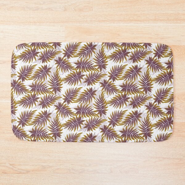 Item preview, Tropical Fern Leaves (Large) - Yellow designed and sold by JaselviiStudio.