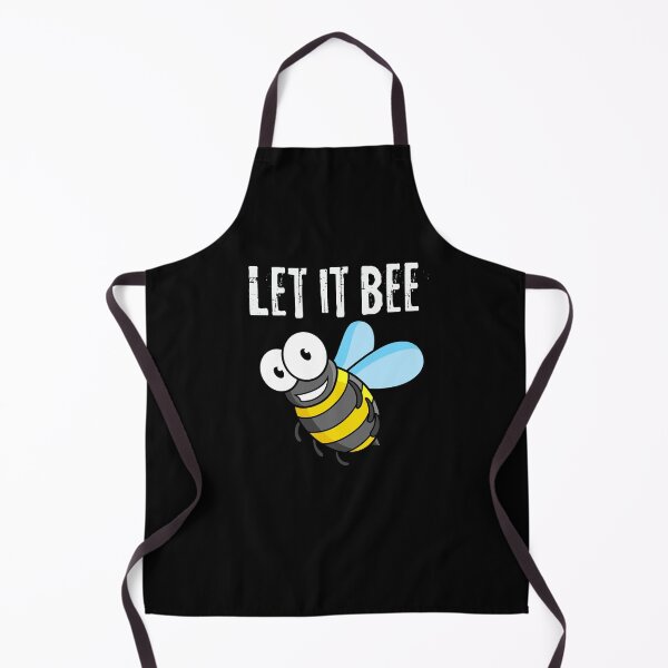 Item preview, Let it bee funny distressed letters designed and sold by Tooshe.