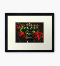We are many, you are but one. Framed Print