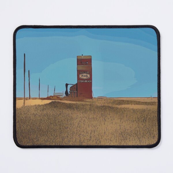 Item preview, grain elevator, rural landscape designed and sold by randynash.