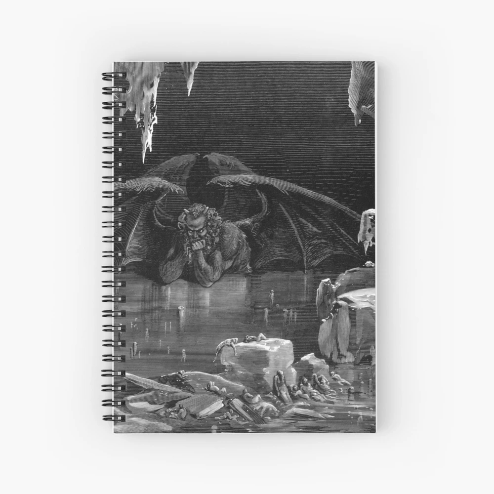 Dantes Inferno Art Board Print for Sale by Mengarda