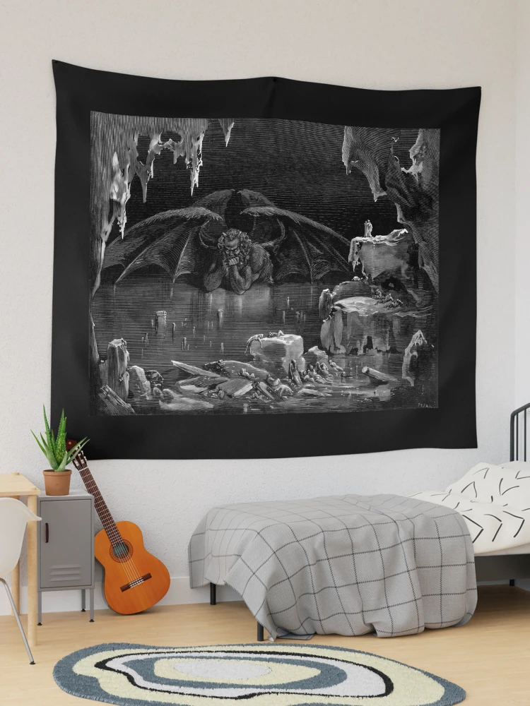 Dantes Inferno Tapestry for Sale by Mengarda