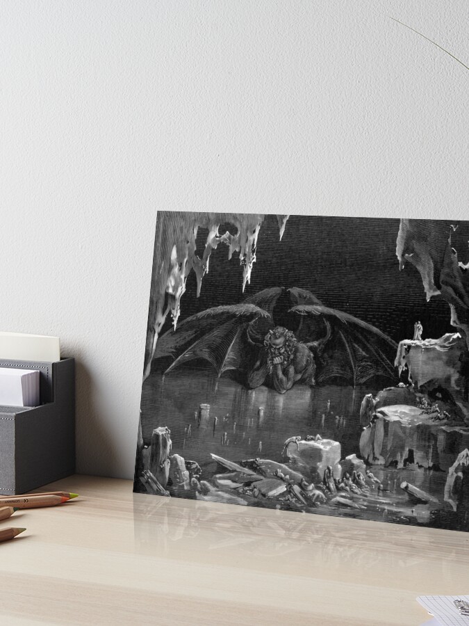 Dantes Inferno Art Board Print for Sale by Mengarda